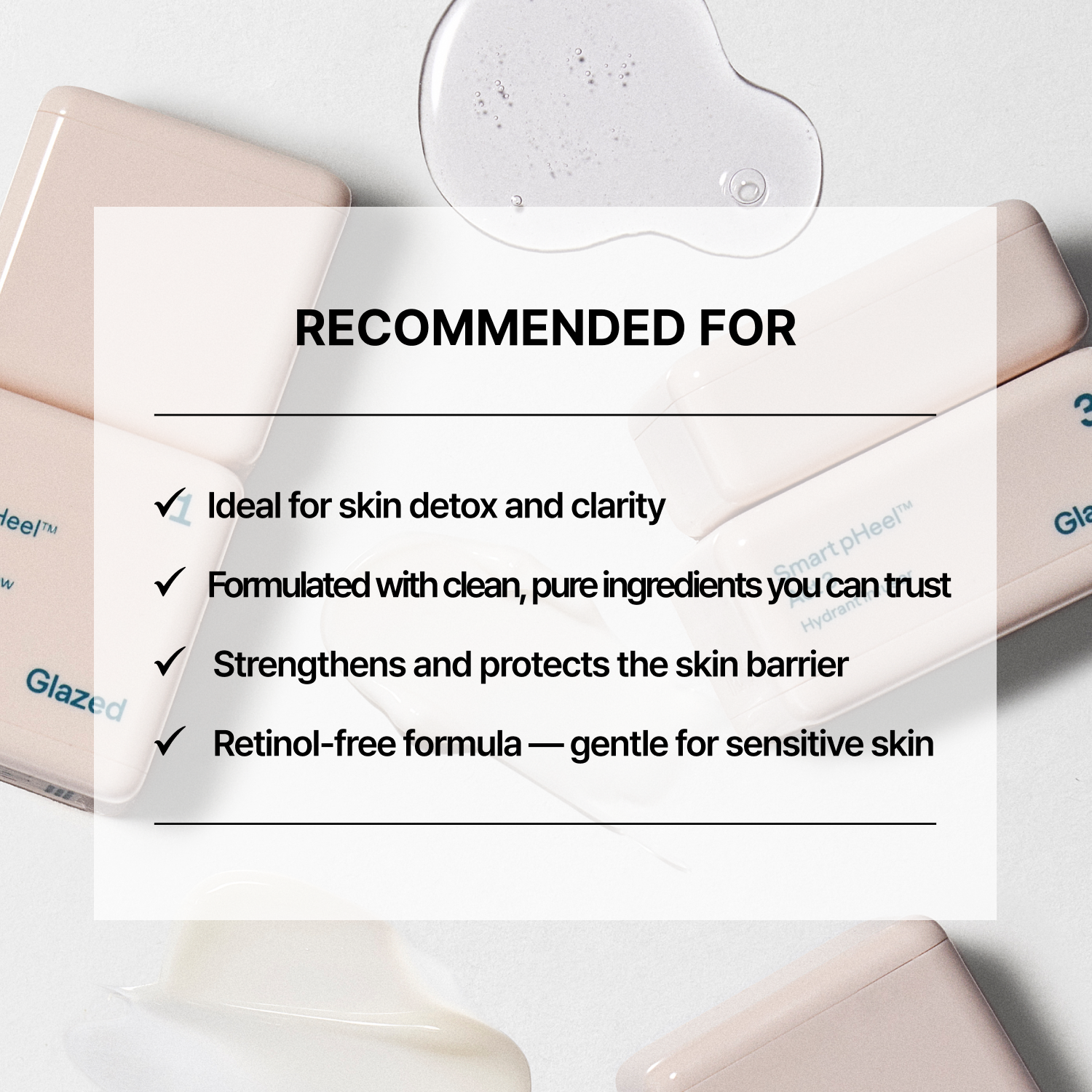 THOME G-Peel 4-Step Facial Kit | Smooth, Hydrated & Radiant Skin (12sheets)