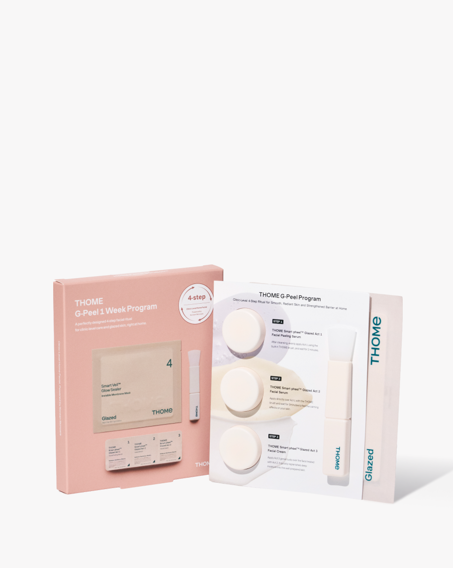 THOME G-Peel Kit | 4-Step Facial | Smooth, Plump & Radiant Skin | 1 or 4 Kits